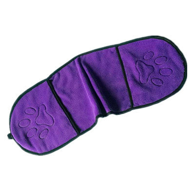 Ultra-Absorbent Microfiber Pet Bath Towel for Dogs and Cats